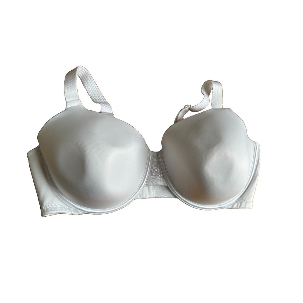 Vanity Fair 42DD Beauty Back Smoothing Bra 76392 Full Coverage White Underwire